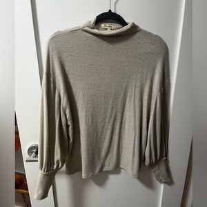 Madewell Dreamiest Knit Mockneck Top